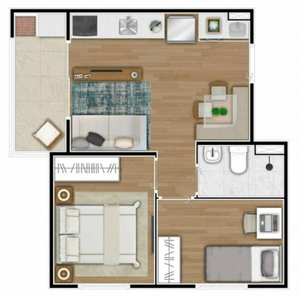 Imagem Imóvel com 2 Quartos à Venda, 39 m² em Panambi - São Paulo Imagem Imóvel com 2 Quartos à Venda, 39 m² em Panambi - São Paulo