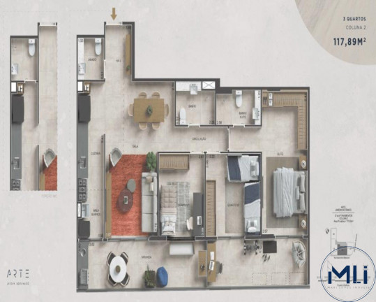 Imagem Imóvel com 3 Quartos à Venda, 117 m² em Jardim Botânico - Rio De Janeiro Imagem Imóvel com 3 Quartos à Venda, 117 m² em Jardim Botânico - Rio De Janeiro