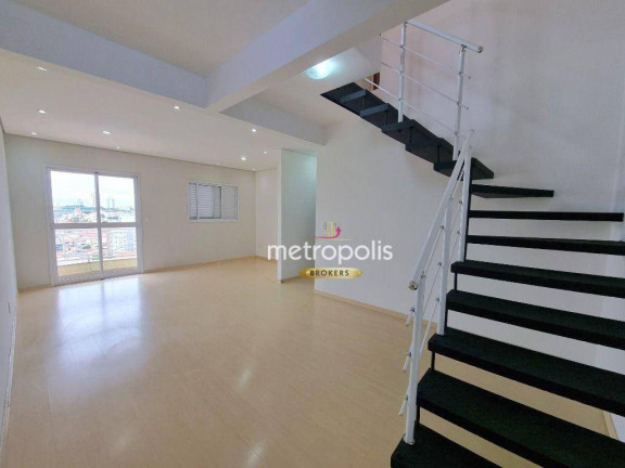Imagem Cobertura com 3 Quartos para Alugar, 166 m² em Barcelona - São Caetano Do Sul Imagem Cobertura com 3 Quartos para Alugar, 166 m² em Barcelona - São Caetano Do Sul