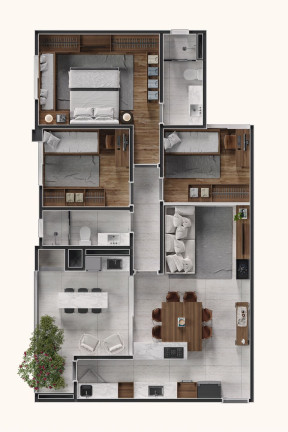 Imagem Apartamento com 2 Quartos à Venda, 75 m² em Panazzolo - Caxias Do Sul