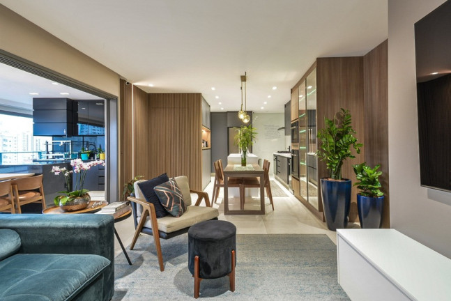 Apartamento com 3 Quartos à Venda, 131 m² em Mirandópolis - São Paulo