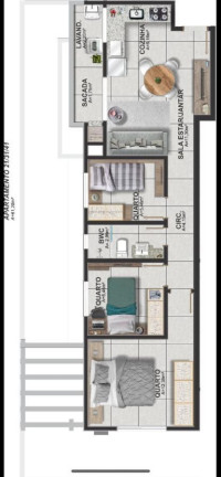 Imagem Apartamento com 3 Quartos à Venda, 62 m² em Bom Jesus - São José Dos Pinhais Imagem Apartamento com 3 Quartos à Venda, 62 m² em Bom Jesus - São José Dos Pinhais