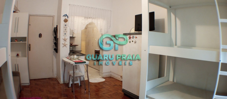 Imagem Kitnet com 1 Quarto à Venda, 35 m² em Pitangueiras - Guarujá