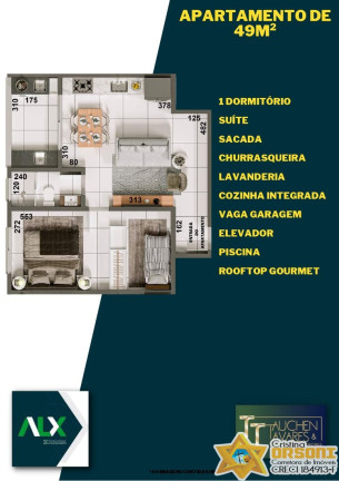 Imagem Apartamento com 1 Quarto à Venda, 49 m² em Perequê Açu - Ubatuba Imagem Apartamento com 1 Quarto à Venda, 49 m² em Perequê Açu - Ubatuba