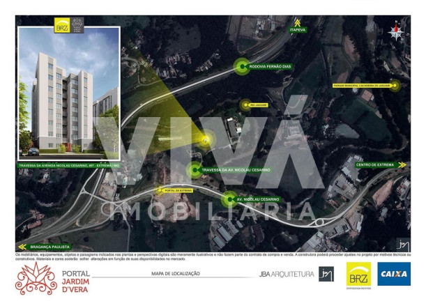 Imagem Apartamento com 1 Quarto à Venda, 53 m² em Ponte Alta - Extrema Imagem Apartamento com 1 Quarto à Venda, 53 m² em Ponte Alta - Extrema