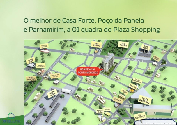 Apartamento com 3 Quartos à Venda, 94 m² em Parnamirim - Recife