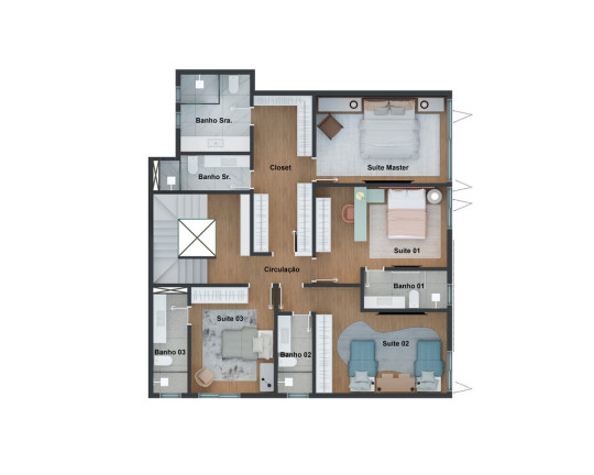 Imagem Casa de Condomínio com 4 Quartos à Venda, 548 m² em Real Parque - São Paulo
