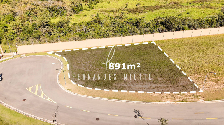 Terreno em Condomínio à Venda, 891 m² em Alphaville Jundiaí - Jundiaí
