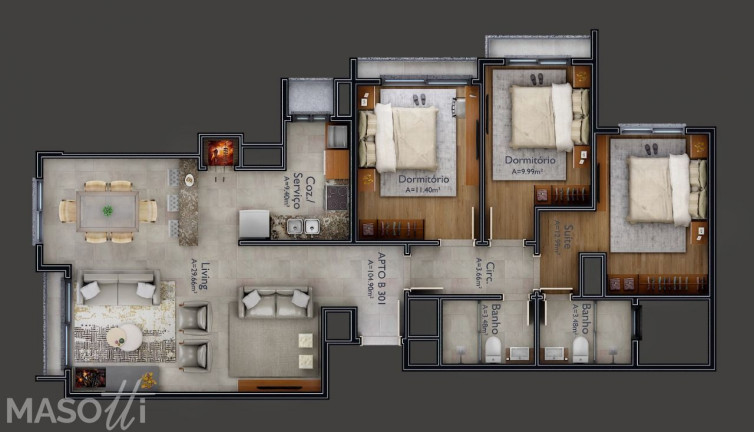 Imagem Apartamento com 2 Quartos à Venda, 6.221 m² em Várzea Grande - Gramado Imagem Apartamento com 2 Quartos à Venda, 6.221 m² em Várzea Grande - Gramado