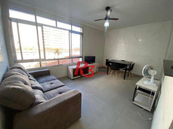 Imagem Apartamento com 1 Quarto para Alugar, 45 m² em Gonzaga - Santos Imagem Apartamento com 1 Quarto para Alugar, 45 m² em Gonzaga - Santos
