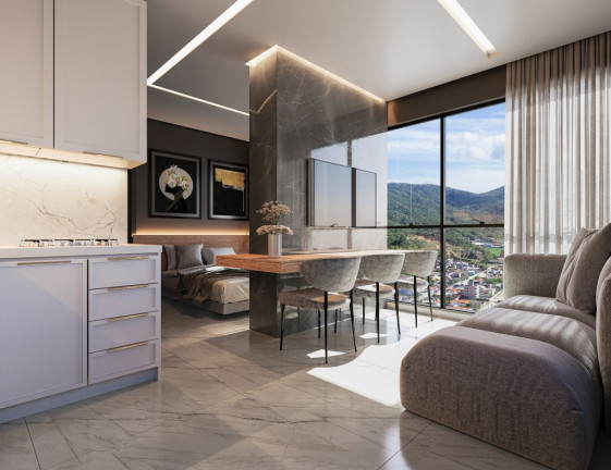 Imagem Apartamento com 1 Quarto à Venda, 37 m² em Porto Belo - Porto Belo