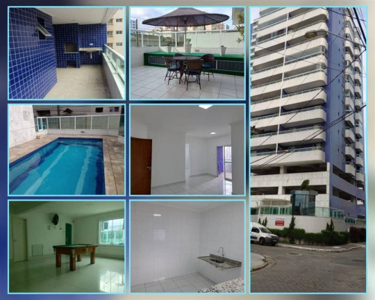 Apartamento com 3 Quartos à Venda, 89 m² em Aviação - Praia Grande