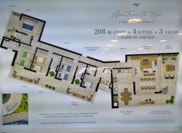Imagem Apartamento com 4 Quartos à Venda, 138 m² em Riviera Módulo 8 - Bertioga Imagem Apartamento com 4 Quartos à Venda, 138 m² em Riviera Módulo 8 - Bertioga