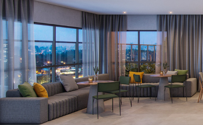 Imagem Apartamento com 1 Quarto à Venda, 38 m² em Campo Belo - São Paulo