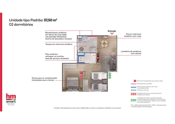 Imagem Apartamento com 2 Quartos à Venda,  em Residencial Moradas Do Valle - Campinas