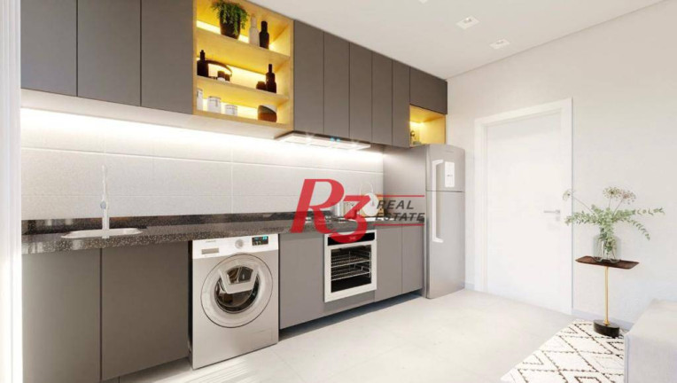 Imagem Apartamento com 2 Quartos à Venda, 65 m² em Ponta Da Praia - Santos
