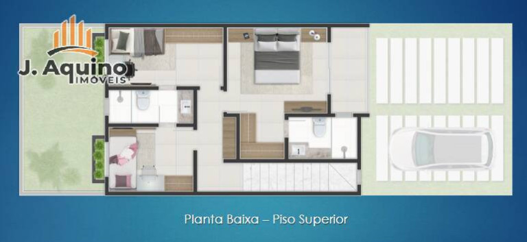 Imagem Casa de Condomínio com 3 Quartos à Venda, 100 m² em José De Alencar - Fortaleza