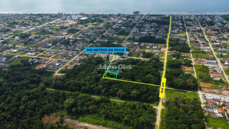 Terreno à Venda, 375 m² em Barra Do Sai - Itapoá
