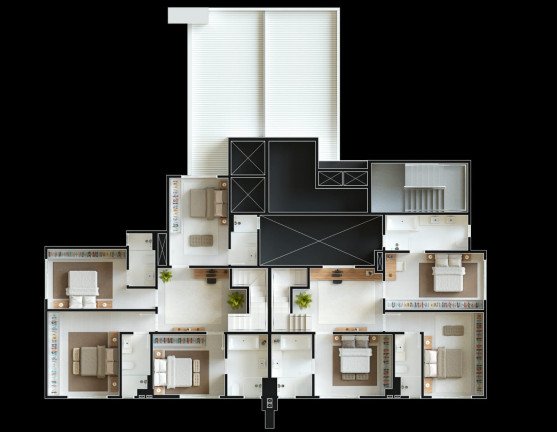 Imagem Apartamento com 3 Quartos à Venda, 270 m² em Pedra Branca - Palhoça