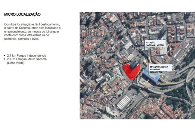 Imagem Studio com 1 Quarto à Venda, 36 m² em Sacomã - São Paulo