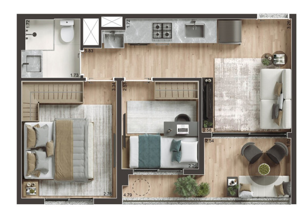 Imagem Imóvel com 1 Quarto à Venda, 28 m² em Saúde - São Paulo