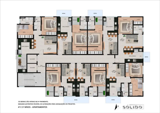 Imagem Cobertura com 2 Quartos à Venda, 50 m² em Barro Preto - Belo Horizonte Imagem Cobertura com 2 Quartos à Venda, 50 m² em Barro Preto - Belo Horizonte