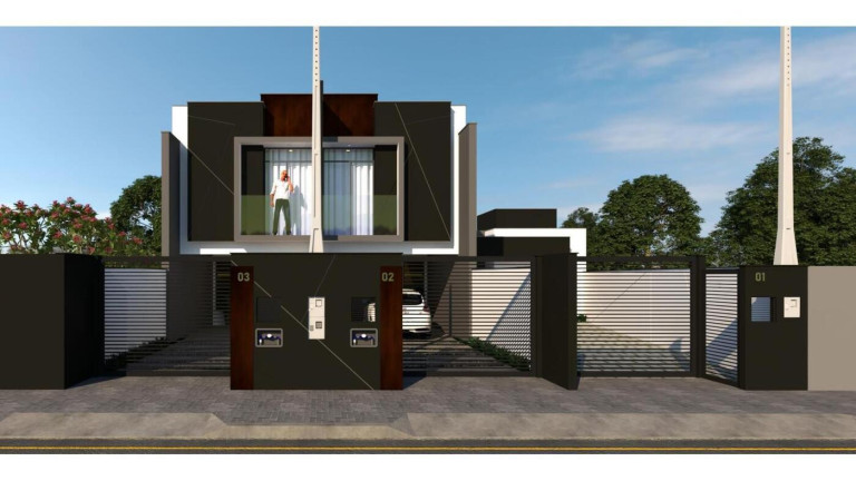 Casa com 3 Quartos à Venda, 128 m² em Saguaçu - Joinville