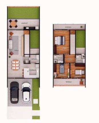 Imagem Casa de Condomínio com 3 Quartos à Venda, 127 m² em Horto Florestal - Sorocaba Imagem Casa de Condomínio com 3 Quartos à Venda, 127 m² em Horto Florestal - Sorocaba