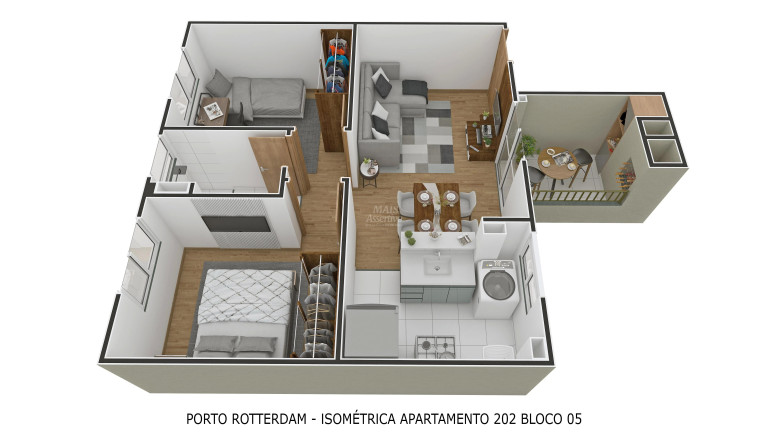 Imagem Apartamento com 2 Quartos à Venda, 42 m² em Rondônia - Novo Hamburgo Imagem Apartamento com 2 Quartos à Venda, 42 m² em Rondônia - Novo Hamburgo