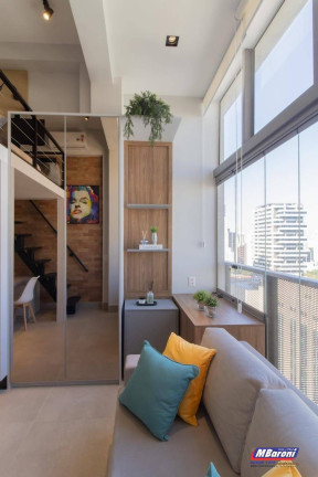 Imagem Apartamento com 1 Quarto para Alugar, 32 m² em Moema - São Paulo Imagem Apartamento com 1 Quarto para Alugar, 32 m² em Moema - São Paulo