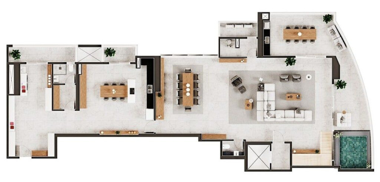 Imagem Imóvel com 4 Quartos à Venda, 500 m² em Ponta Da Praia - Santos Imagem Imóvel com 4 Quartos à Venda, 500 m² em Ponta Da Praia - Santos