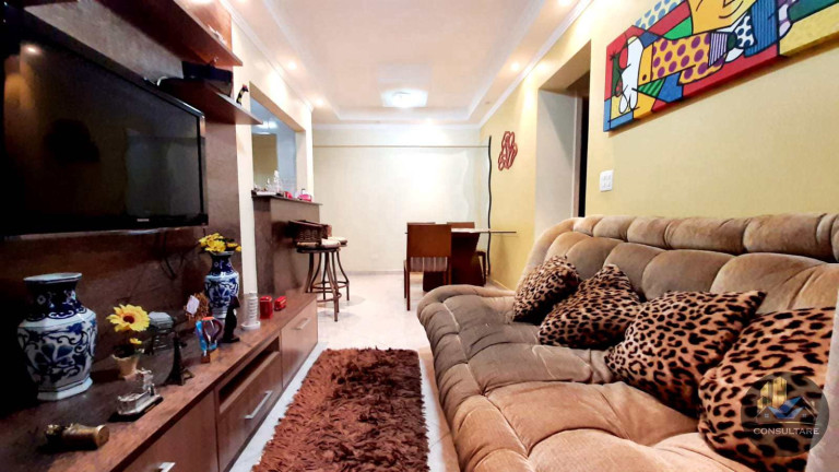 Imagem Apartamento com 3 Quartos à Venda, 77 m² em Aparecida - Santos