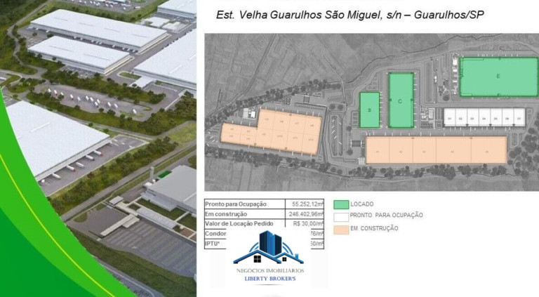 Imagem Imóvel Comercial para Alugar, 7.893 m² Imagem Imóvel Comercial para Alugar, 7.893 m²
