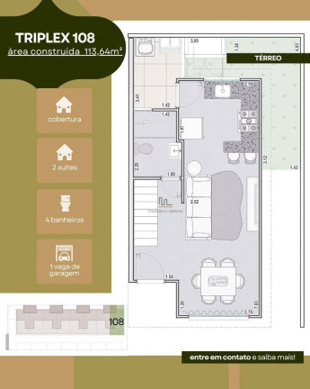Imagem Casa com 2 Quartos à Venda, 94 m² em Itaipuaçu - Maricá Imagem Casa com 2 Quartos à Venda, 94 m² em Itaipuaçu - Maricá