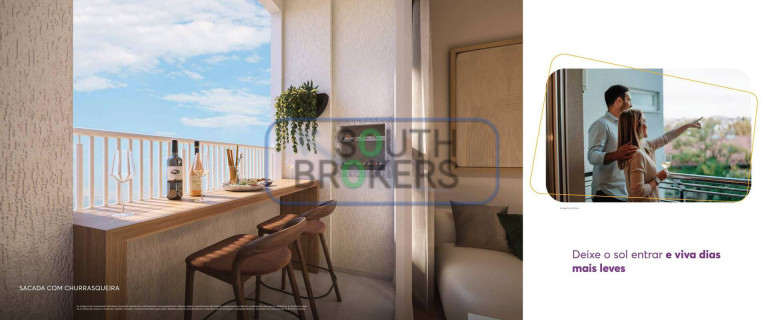 Imagem Apartamento com 2 Quartos à Venda, 36 m² em Pinheirinho - Curitiba Imagem Apartamento com 2 Quartos à Venda, 36 m² em Pinheirinho - Curitiba