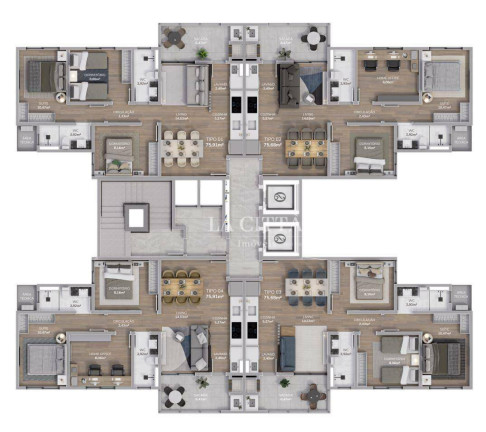 Imagem Apartamento com 2 Quartos à Venda, 75 m² em Cordeiros - Itajaí Imagem Apartamento com 2 Quartos à Venda, 75 m² em Cordeiros - Itajaí