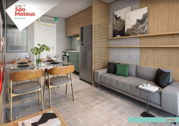 Imagem Apartamento com 2 Quartos à Venda, 32 m² em Parque São Rafael - São Paulo
