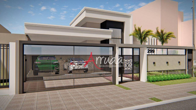 Imagem Casa com 4 Quartos à Venda, 228 m² em Cancelli - Cascavel Imagem Casa com 4 Quartos à Venda, 228 m² em Cancelli - Cascavel