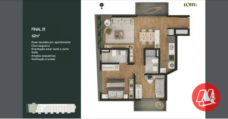 Imagem Apartamento com 1 Quarto à Venda, 90 m² em Bom Fim - Porto Alegre Imagem Apartamento com 1 Quarto à Venda, 90 m² em Bom Fim - Porto Alegre