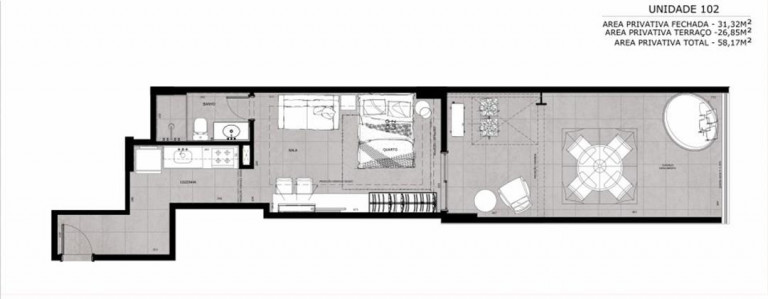 Imagem Flat com 1 Quarto à Venda, 71 m² em Flamengo - Rio De Janeiro