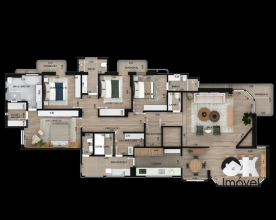 Imagem Apartamento com 4 Quartos à Venda, 191 m² em Jardim Paulista - São Paulo
