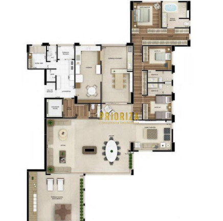 Imagem Apartamento com 4 Quartos à Venda, 303 m² em Edifício Dijon - Sorocaba Imagem Apartamento com 4 Quartos à Venda, 303 m² em Edifício Dijon - Sorocaba