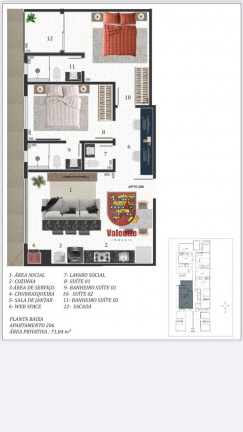 Imagem Apartamento com 2 Quartos à Venda, 114 m² em Ingleses - Florianópolis Imagem Apartamento com 2 Quartos à Venda, 114 m² em Ingleses - Florianópolis