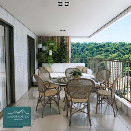 Imagem Apartamento com 3 Quartos à Venda, 105 m² em Canto Do Forte - Praia Grande