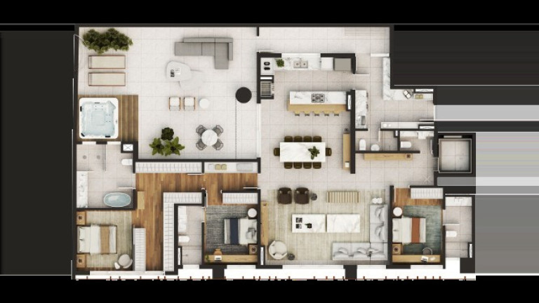 Imagem Apartamento com 3 Quartos à Venda, 200 m² em Juvevê - Curitiba