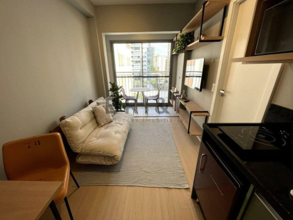Imagem Apartamento com 1 Quarto para Alugar, 28 m² em Moema - São Paulo Imagem Apartamento com 1 Quarto para Alugar, 28 m² em Moema - São Paulo