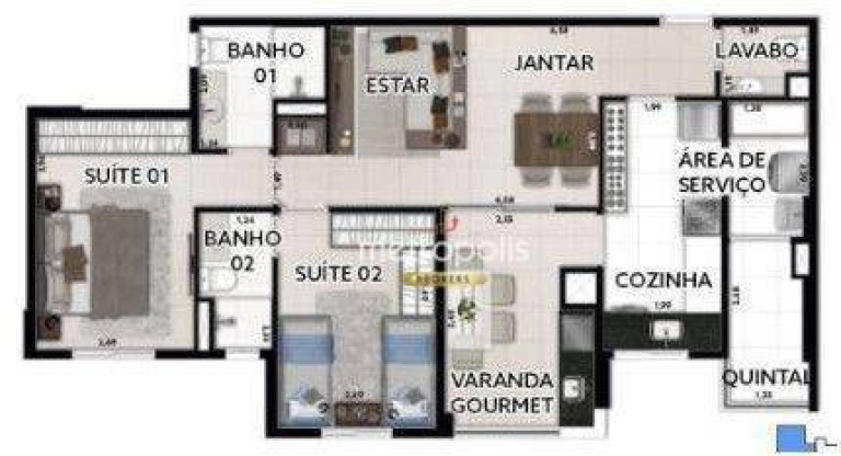 Imagem Apartamento com 2 Quartos à Venda, 83 m² em Fundação - São Caetano Do Sul Imagem Apartamento com 2 Quartos à Venda, 83 m² em Fundação - São Caetano Do Sul