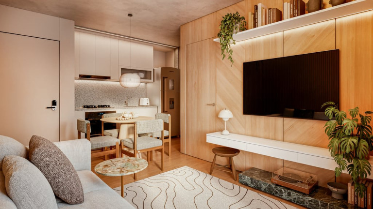 Imagem Apartamento com 1 Quarto à Venda, 22 m² em Centro - Curitiba