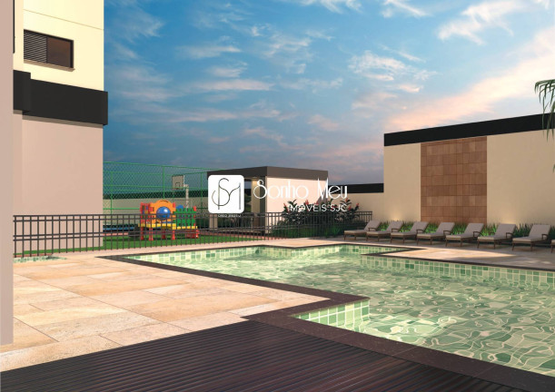Apartamento com 2 Quartos à Venda, 66 m² em Condomínio Residencial Colinas Do Paratehy - São José Dos Campos