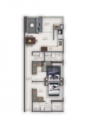 Imagem Apartamento com 2 Quartos à Venda, 104 m² em Balneário Pereque - Porto Belo Imagem Apartamento com 2 Quartos à Venda, 104 m² em Balneário Pereque - Porto Belo